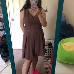 Brown Skort Romper